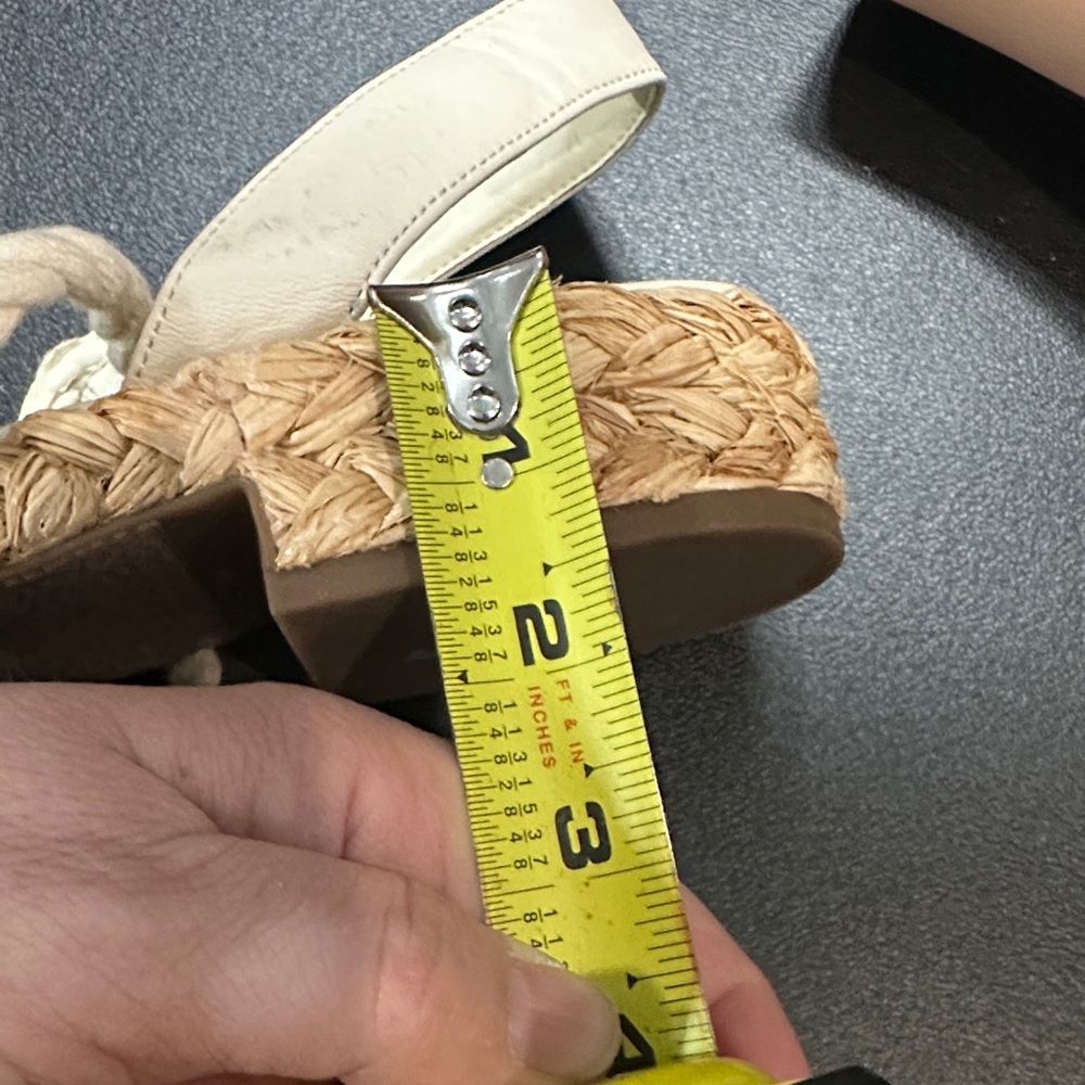 Sam Edelman Cream Rope Sandals - Picture 8 of 8